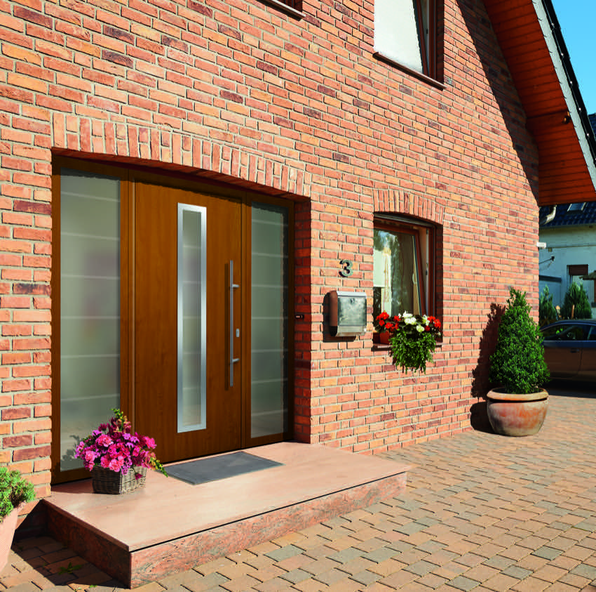 wood-grain-effect-front door