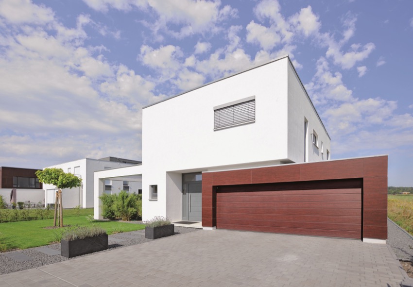 wood-grain-effection-sectional-garage door